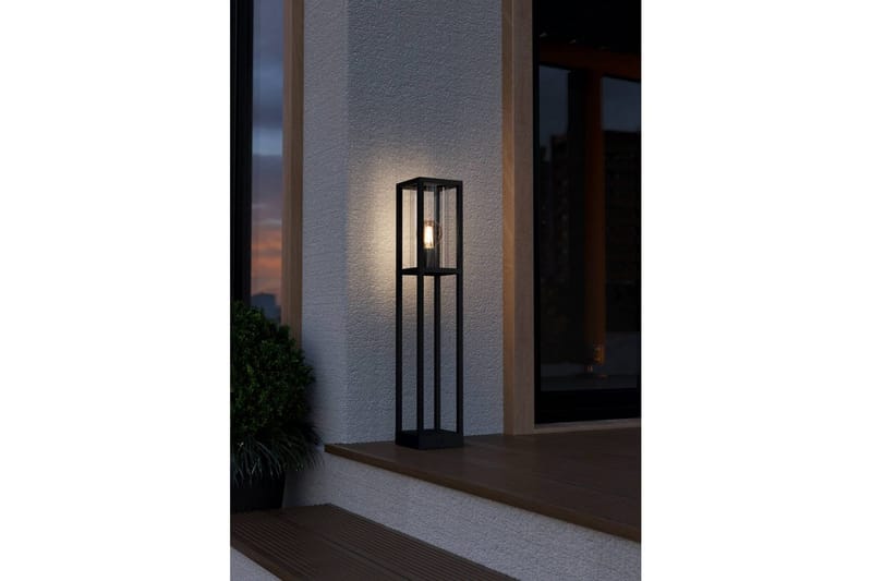Gulvlampe Udendørsbelysning Eglo Cascinetta - Sort - Belysning - Udendørs lamper & belysning - Søjlelampe & standerlampe