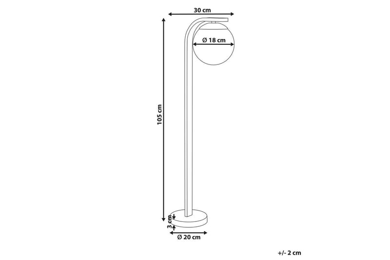 Lecula Pullertlampe 105 cm - Sort - Belysning - Udendørs lamper & belysning - Søjlelampe & standerlampe