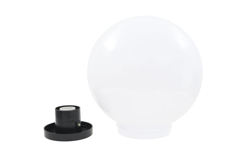 Led-Kuglelamper 2 Stk. Kugleformet 30 Cm Pmma - Hvid - LED-belysning udendørs - Udendørs lamper & belysning - Bedlamper