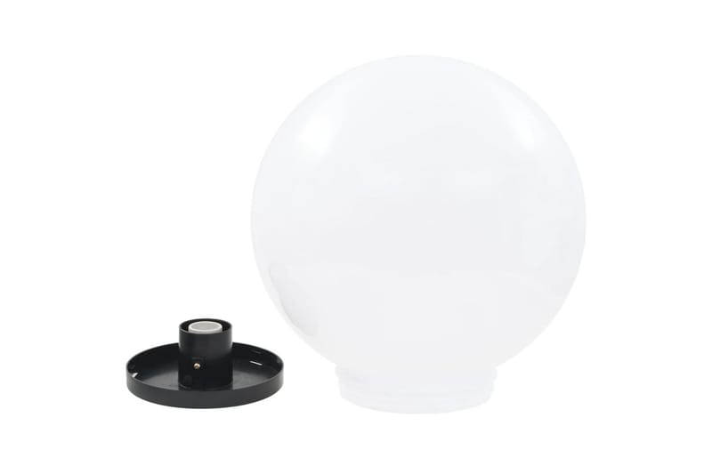 Led-Kuglelamper 2 Stk. Kugleformet 40 Cm Pmma - Hvid - LED-belysning udendørs - Udendørs lamper & belysning - Bedlamper