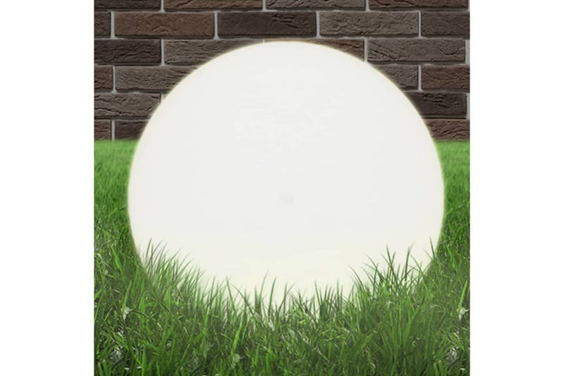 Led-Kuglelamper 2 Stk. Kugleformet 50 Cm Pmma - Hvid - Belysning - Udendørs lamper & belysning - LED-belysning udendørs