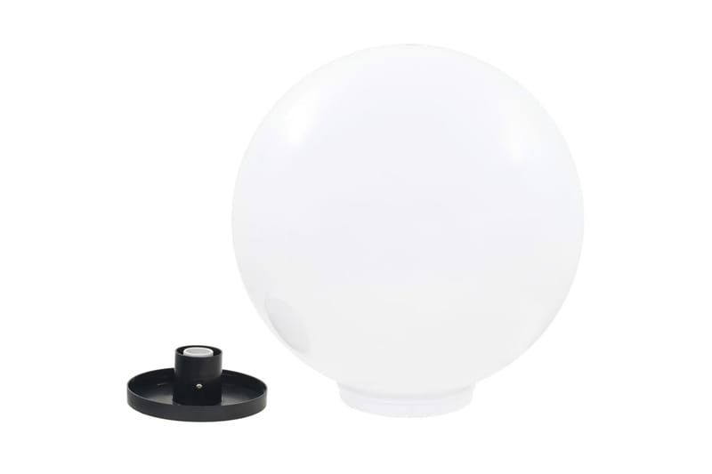 Led-Kuglelamper 2 Stk. Kugleformet 50 Cm Pmma - Hvid - Belysning - Udendørs lamper & belysning - LED-belysning udendørs