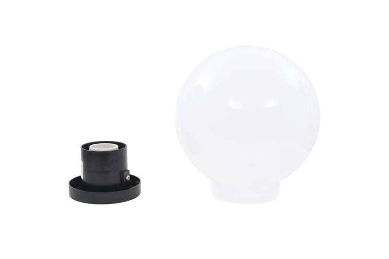 Led-Kuglelamper 4 Stk. Kugleformet 20 Cm Pmma - Hvid - LED-belysning udendørs - Udendørs lamper & belysning - Bedlamper