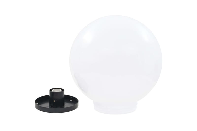 Led-Kuglelamper 4 Stk. Kugleformet 40 Cm Pmma - Hvid - LED-belysning udendørs - Udendørs lamper & belysning - Bedlamper