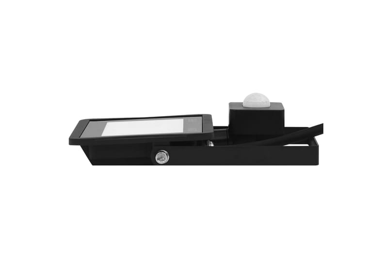 LED-projektør med sensor 10 W varm hvid - Sort - Projektører - Udendørs lamper & belysning - Væglampe udendørs