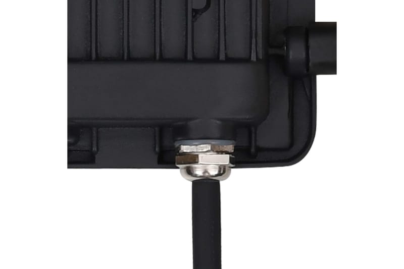 LED-projektør med håndtag 2x20 W koldt hvidt lys - Sort - Belysning - Udendørs lamper & belysning