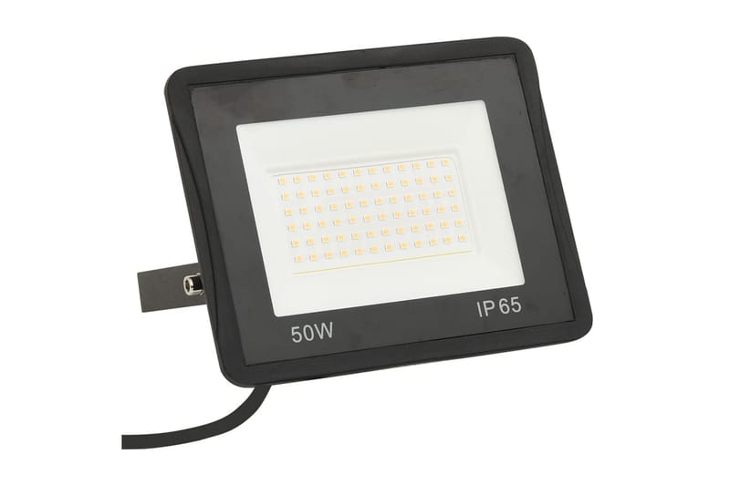 LED-projektør 50 W kold hvid - Sort - Projektører - Udendørs lamper & belysning - Væglampe udendørs