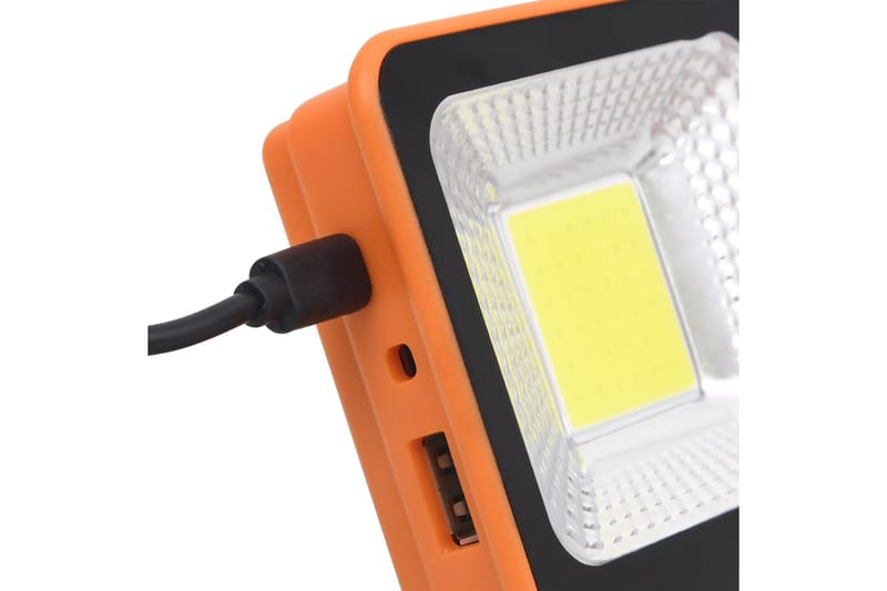 LED-projektør 5 W ABS kold hvid - Sort - Projektører - Udendørs lamper & belysning - Væglampe udendørs