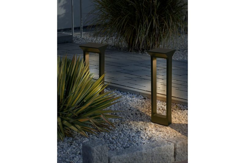 Lekstalio LED Solcellebelysning 60 cm - Sort - Belysning - Udendørs lamper & belysning - Solcellelamper