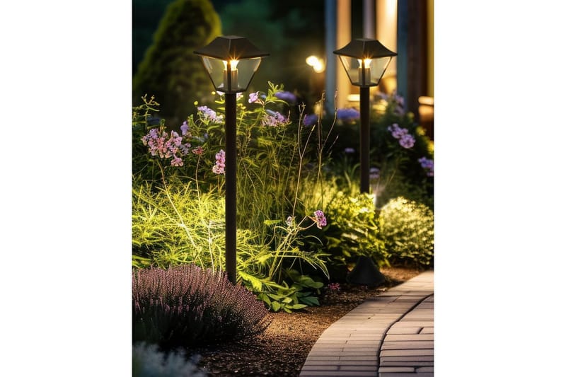 Montegosa Pullertlampe 94 cm E27 - Sort - Belysning - Udendørs lamper & belysning