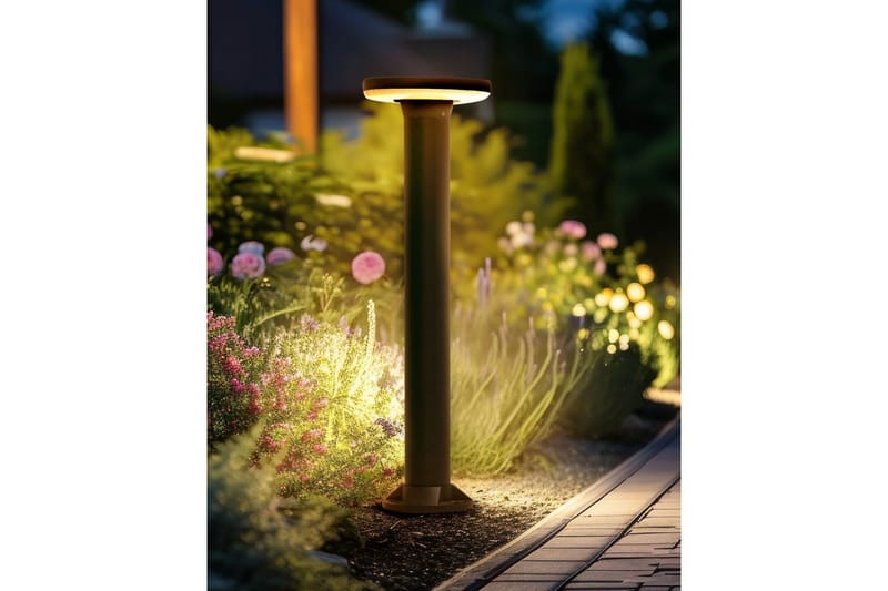 Naxel LED Solcellebelysning 60 cm - Sort - Belysning - Udendørs lamper & belysning - Solcellelamper