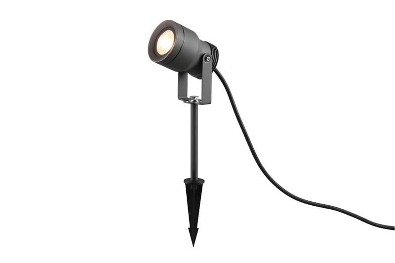 Trio Lighting Mareb LED Spotlampe 1L Antrasitt - Belysning - Udendørs lamper & belysning - Nedgravningsspot - Havespot
