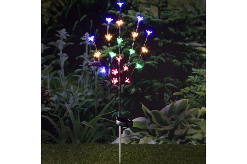 Hi Led-Trælampe med Blomster 20 Pærer - Flerfarvet - Udendørs lamper & belysning - Nedgravningsspot - Entrébelysning