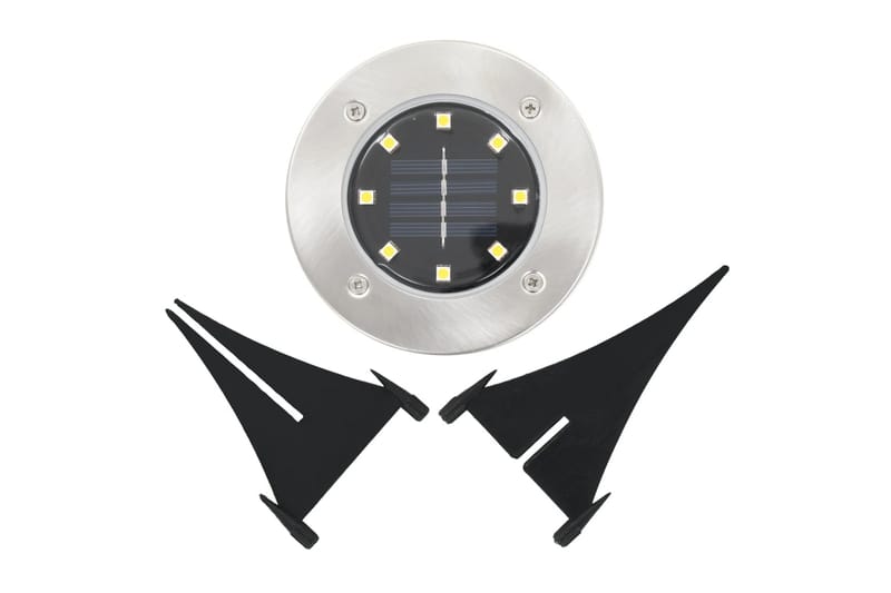 solcellelamper 8 stk. LED-pærer RGB-farve - Belysning - Udendørs lamper & belysning - Nedgravningsspot