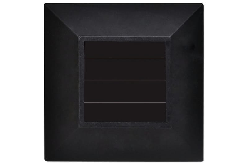 Soldrevet Led Lampesæt Med Spyd 12 Stk. 8,6 X 8,6 X 38 Cm - Sort - Belysning - Udendørs lamper & belysning - Nedgravningsspot