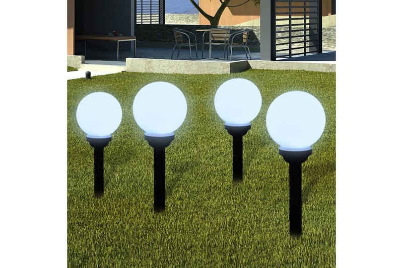 udendørslamper 8 stk. LED 15 cm med jordspyd - Belysning - Udendørs lamper & belysning - Nedgravningsspot