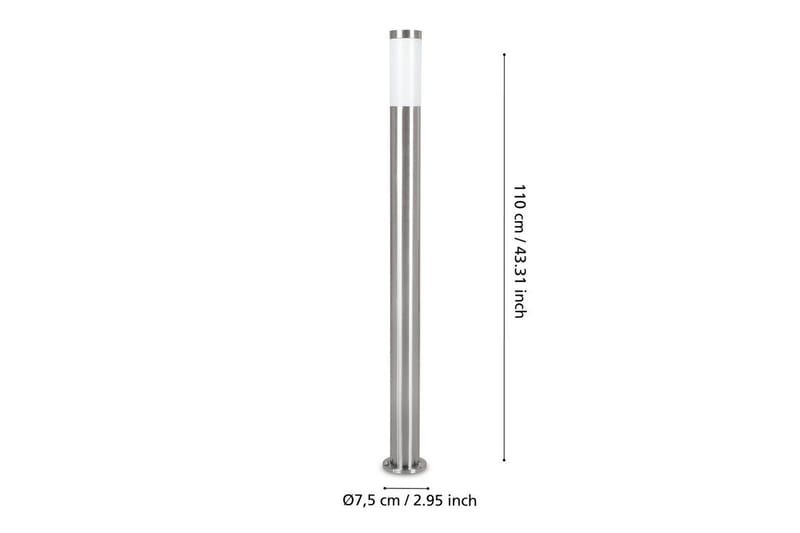 Poller Eglo Helsinki 1100 mm - Hvid/Grå - Belysning - Udendørs lamper & belysning