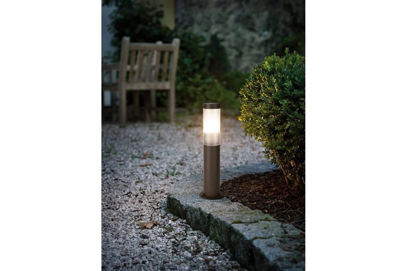 Poller Eglo Helsinki med Sensor Rustbrun, 450 mm - Bronze - Belysning - Udendørs lamper & belysning