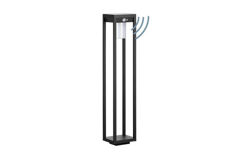 Poller Eglo Martano med Sensor - Sort - Belysning - Udendørs lamper & belysning - Solcellelamper