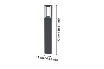 Pollerlampe Eglo Riforano 770 mm - Sort/Hvid - Belysning - Udendørs lamper & belysning