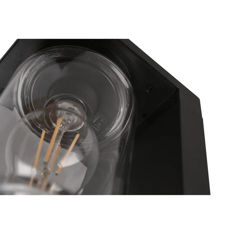 Pullert Ardila - 100 cm, Mat sort - Belysning - Udendørs lamper & belysning