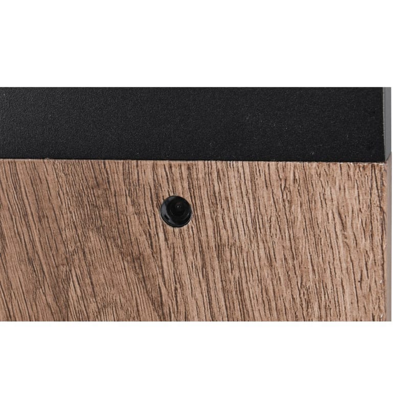 Pullert Ardila - 100 cm, Træ/mat sort - Belysning - Udendørs lamper & belysning