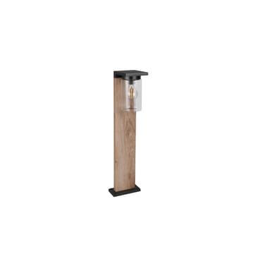 Pullert Ardila - 65 cm, Træ/mat sort - Belysning - Udendørs lamper & belysning