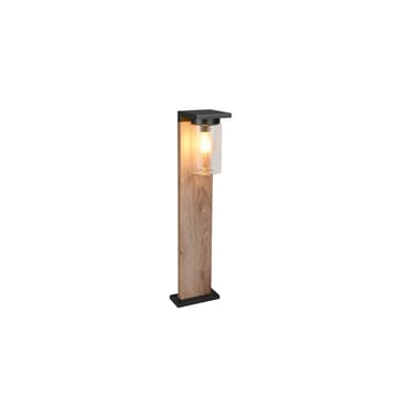 Pullert Ardila - 65 cm, Træ/mat sort - Belysning - Udendørs lamper & belysning