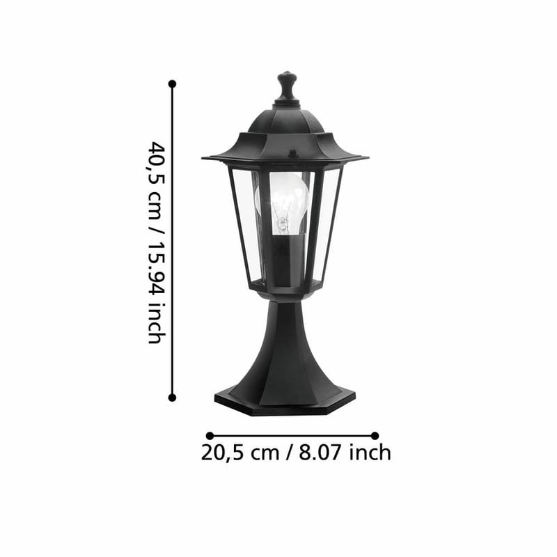 Pullert Laterna - 19,5 cm - Belysning - Udendørs lamper & belysning