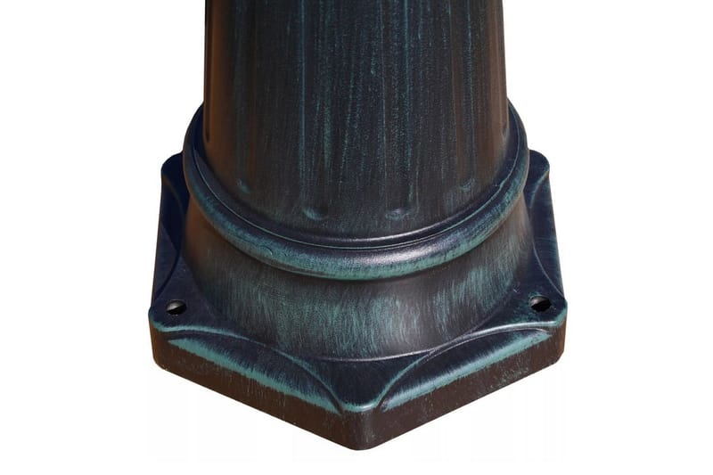 Brighton Havelampe 3-Armet 230 Cm Mørkegrøn/Sort - Grøn - Belysning - Udendørs lamper & belysning - Søjlelampe & standerlampe