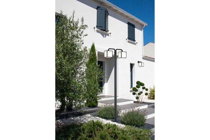 Trio Cubango Lygtepæl LED - Hvid - Belysning - Udendørs lamper & belysning - Søjlelampe & standerlampe