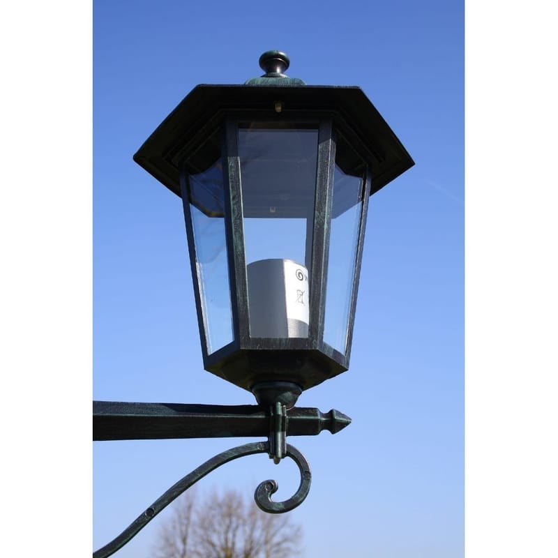 Udendørs Preston 2-Arm 215 Cm - Grøn - Belysning - Udendørs lamper & belysning - Søjlelampe & standerlampe