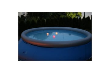 Solcellebelysning Planet Pool Kugle Flydende RGB 3 stk - Belysning - Udendørs lamper & belysning - Solcellelamper