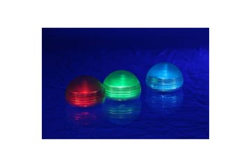 Solcellebelysning Planet Pool Kugle Flydende RGB 3 stk - Belysning - Udendørs lamper & belysning - Solcellelamper