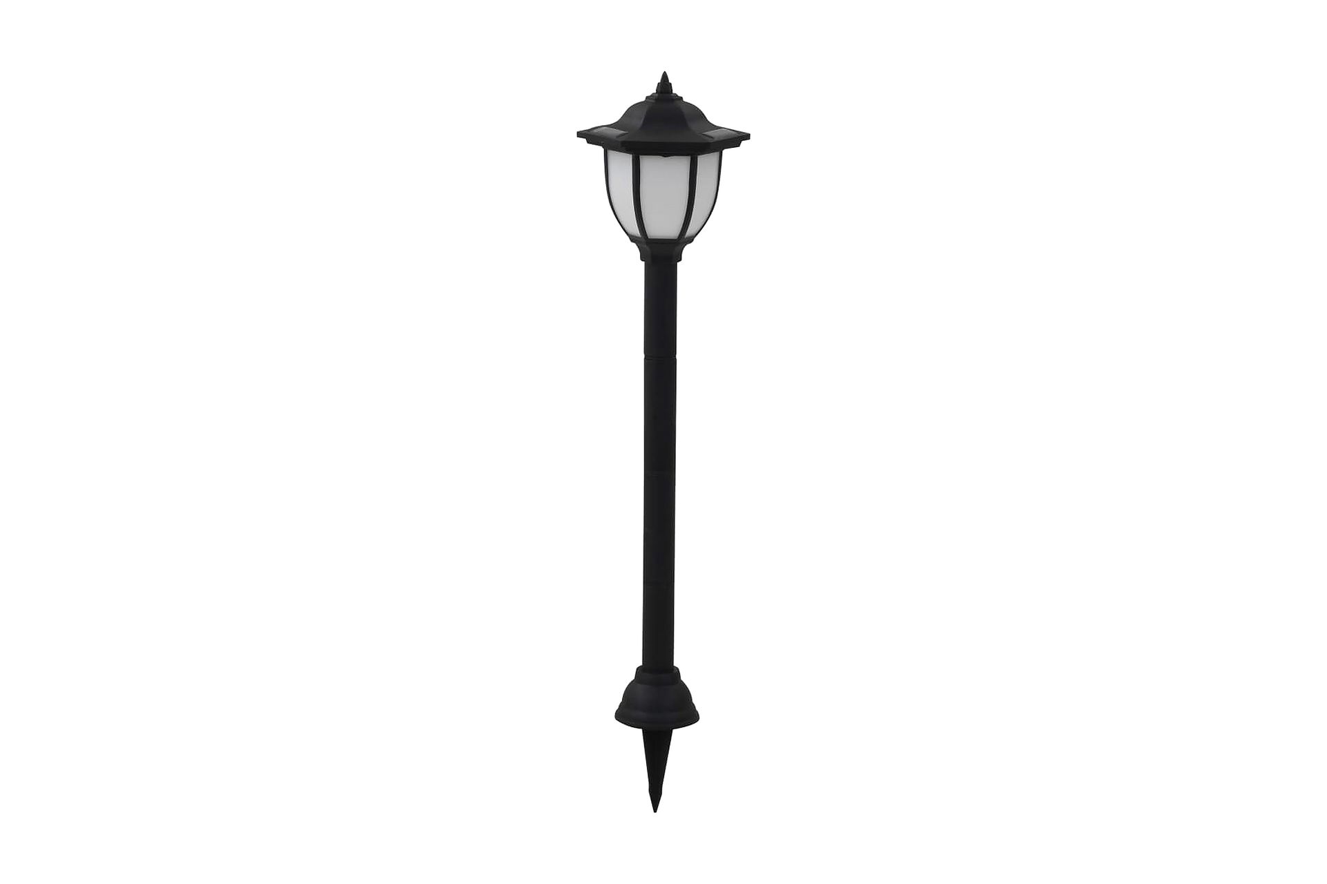 Udendørs Solcellelamper 3 Stk. Led Sort - Sort - Belysning - Udendørs lamper & belysning - Solcellelamper
