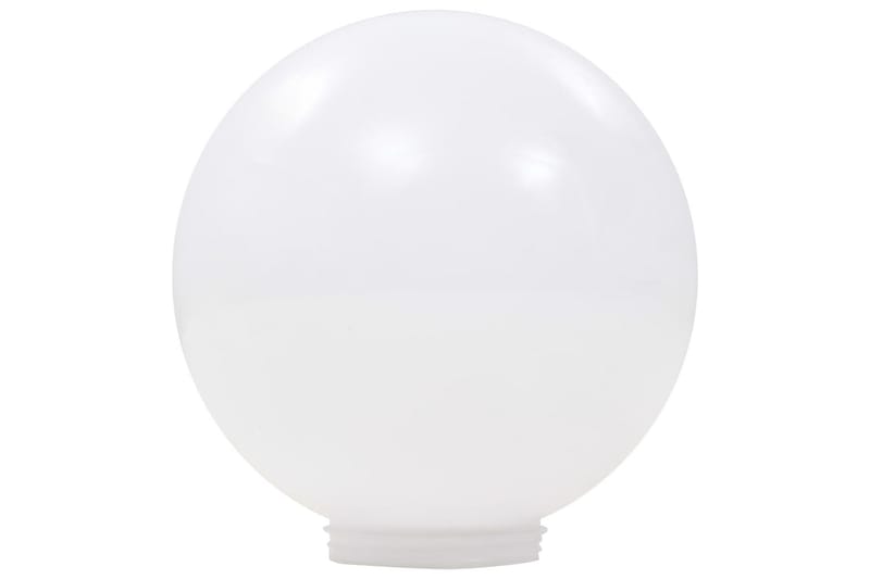 Udendørs Solcellelamper 4 Stk. Led Kugleformet 30 Cm Rgb - Hvid - Solcellelamper - Udendørs lamper & belysning