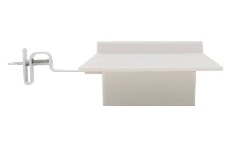 Udendørs Solcellelamper 6 Stk. Led Firkantet 12 Cm Hvid - Hvid - Belysning - Udendørs lamper & belysning - Solcellelamper