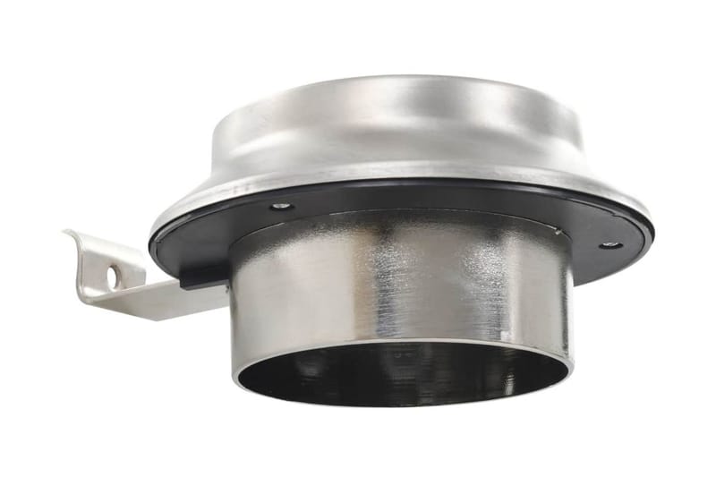 Udendørs Solcellelamper 6 Stk. Led Rund 12 Cm Hvid - Sølv - Belysning - Udendørs lamper & belysning - Solcellelamper