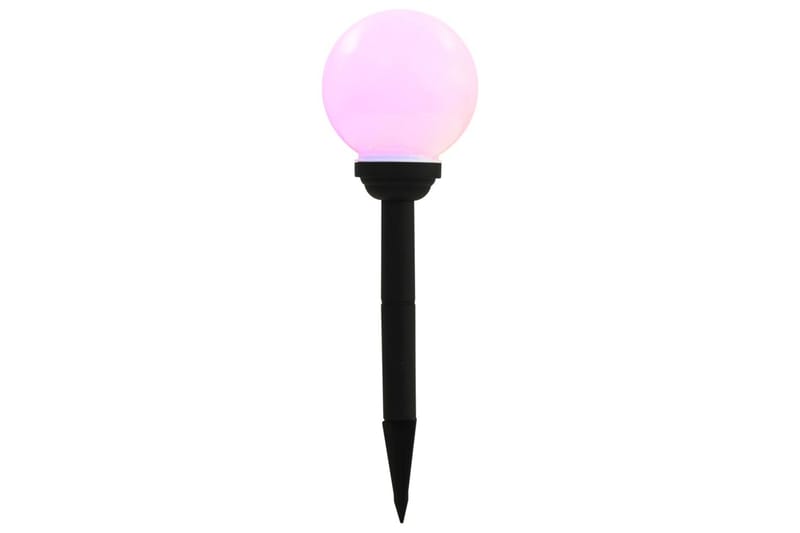 Udendørs Solcellelamper 8 Stk. Led Kugleformet 15 Cm Rgb - Hvid - Belysning - Udendørs lamper & belysning - Solcellelamper