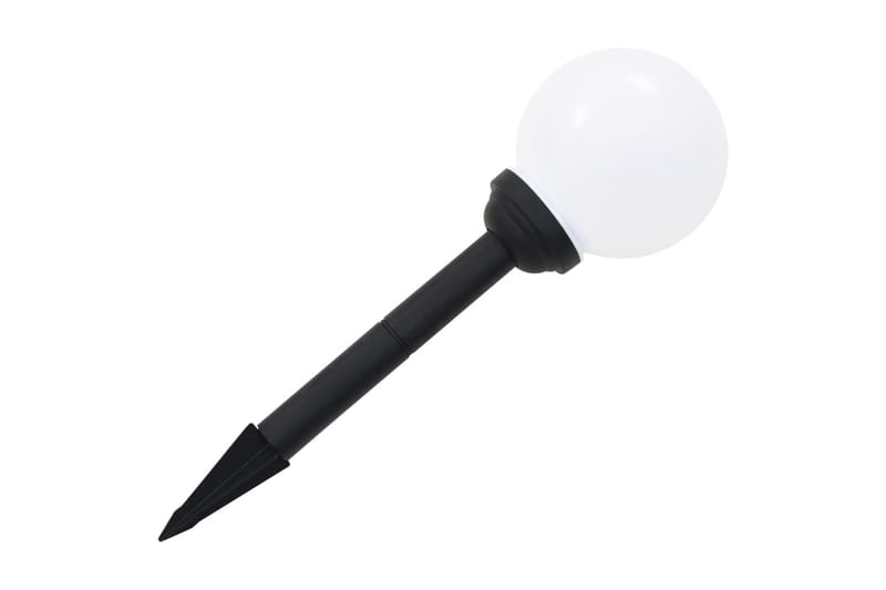 Udendørs Solcellelamper 8 Stk. Led Kugleformet 15 Cm Rgb - Hvid - Belysning - Udendørs lamper & belysning - Solcellelamper