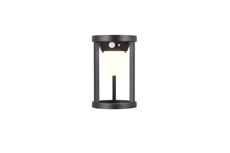 Solcellvägglampa Carmo Antracit Matte Black - Belysning - Udendørs lamper & belysning - Solcellelamper