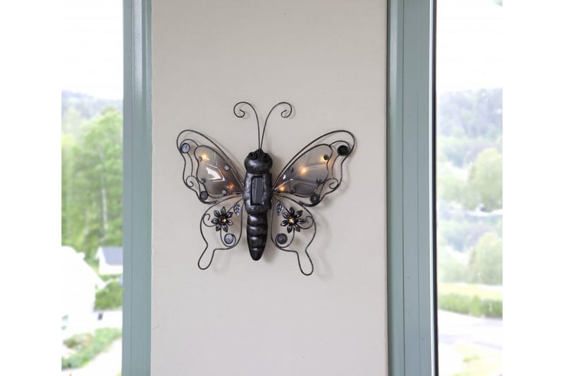 Star Trading Butterfly Solcellebelysning 34 cm - Solcellelamper - Udendørs lamper & belysning