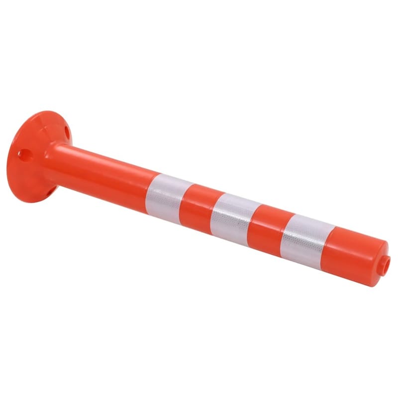 trafikkegler 2 stk. plastik 75 cm - Belysning - Udendørs lamper & belysning