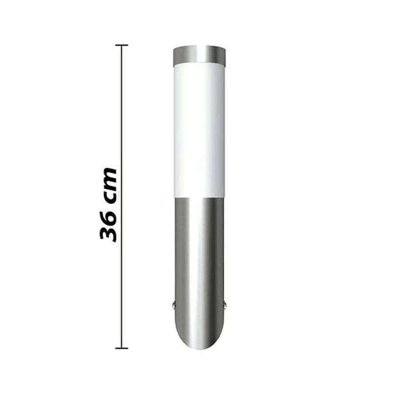 Udendørs Enego Væglampe 2-Pack - Sølv - Belysning - Udendørs lamper & belysning