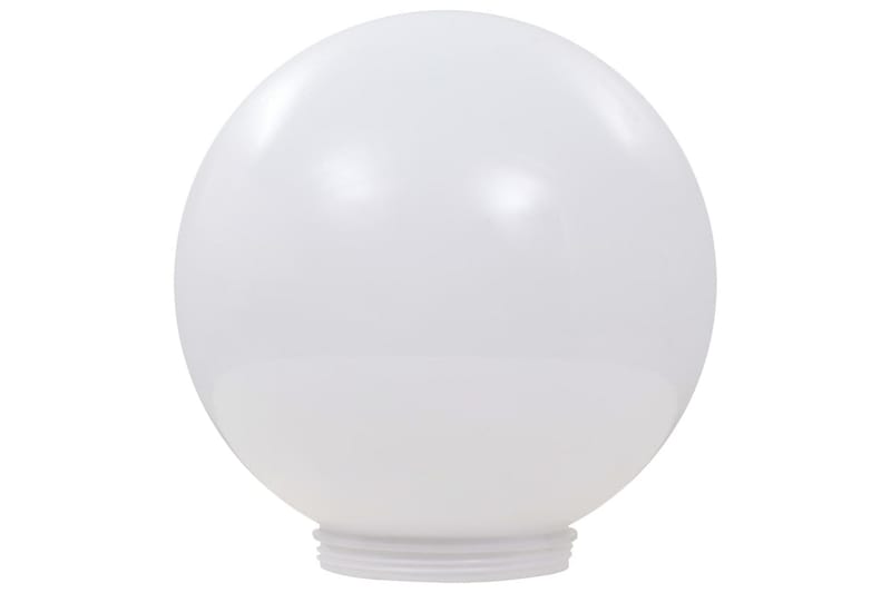 Udendørs Solcellelamper 2 Stk. Led Kugleformet 40 Cm Rgb - Hvid - Solcellelamper - Udendørs lamper & belysning