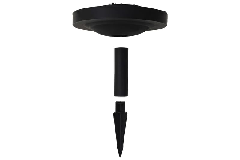 Udendørs Solcellelamper 2 Stk. Led Kugleformet 50 Cm Rgb - Hvid - Belysning - Udendørs lamper & belysning - Solcellelamper