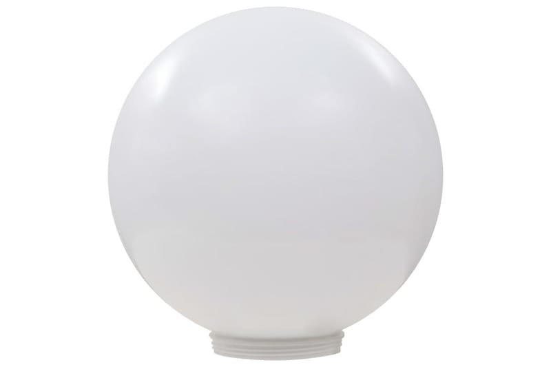 Udendørs Solcellelamper 2 Stk. Led Kugleformet 50 Cm Rgb - Hvid - Solcellelamper - Udendørs lamper & belysning