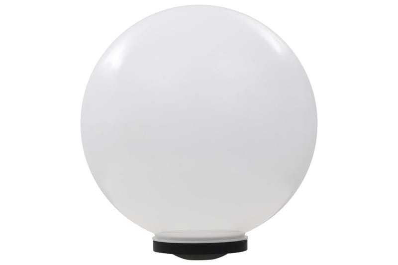 Udendørs Solcellelamper 2 Stk. Led Kugleformet 50 Cm Rgb - Hvid - Belysning - Udendørs lamper & belysning - Solcellelamper