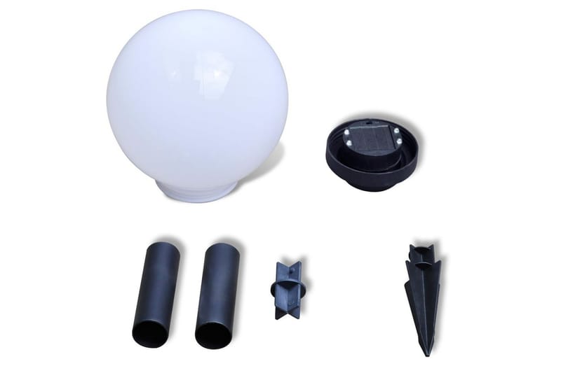 Utelampa Led Sol 20Cm 3-Pack - Hvid - Udendørs lamper & belysning - Bedlamper