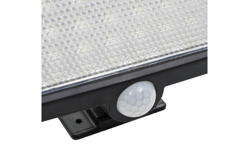 Solcellelampe Med Bevægelsessensor Led-Lys Hvid - Sort - Væglampe udendørs - Udendørs lamper & belysning - Projektører